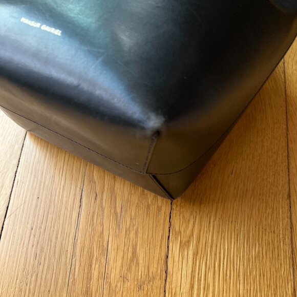 Mansur Gavriel Mini Bucket Bag Black/Ballerina - Picture 5 of 14